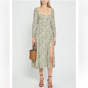 Chic Long Sleeve Floral Dress crimini dress